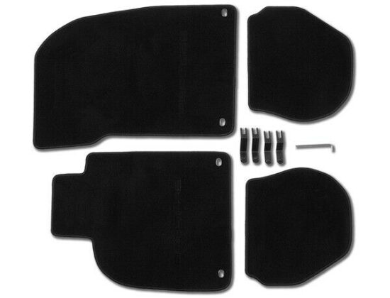 PORSCHE-964-993-FLOOR-MATS-GENUINE-BLUE-BLACK-GREY-MANUAL-TRANS-000043152125FV-283535530415