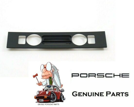 PORSCHE-944-968-DASHBOARD-AIR-HEATER-CONTROL-PLATE-FASCIA-TRIM-94465320300-282943919438